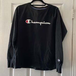 Women’s Black Champion Sweatshirt